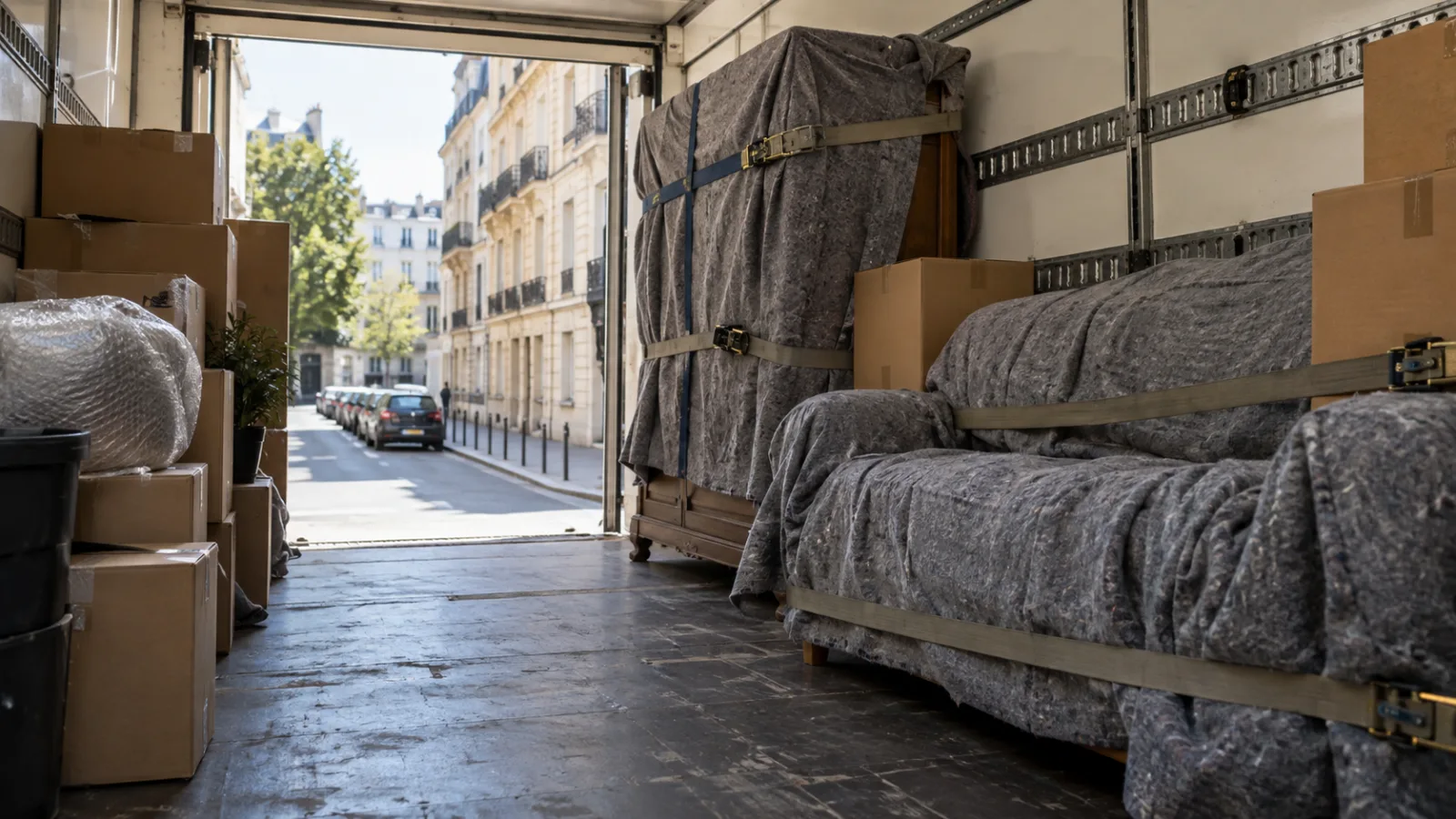 Rénovation de salle de bain : comparer trois devis poste par poste Salle de bain en chantier avec plomberie neuve et cartons de carrelage, exemple de comparaison de devis